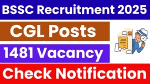 Read more about the article BSSC CGL Apply Online 2025 Start Soon for 1481 Vacancies, Apply Online Postponed