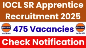 Read more about the article Indian Oil IOCL SR Apprentice Recruitment 2025: Apply Online for 475 Vacancies