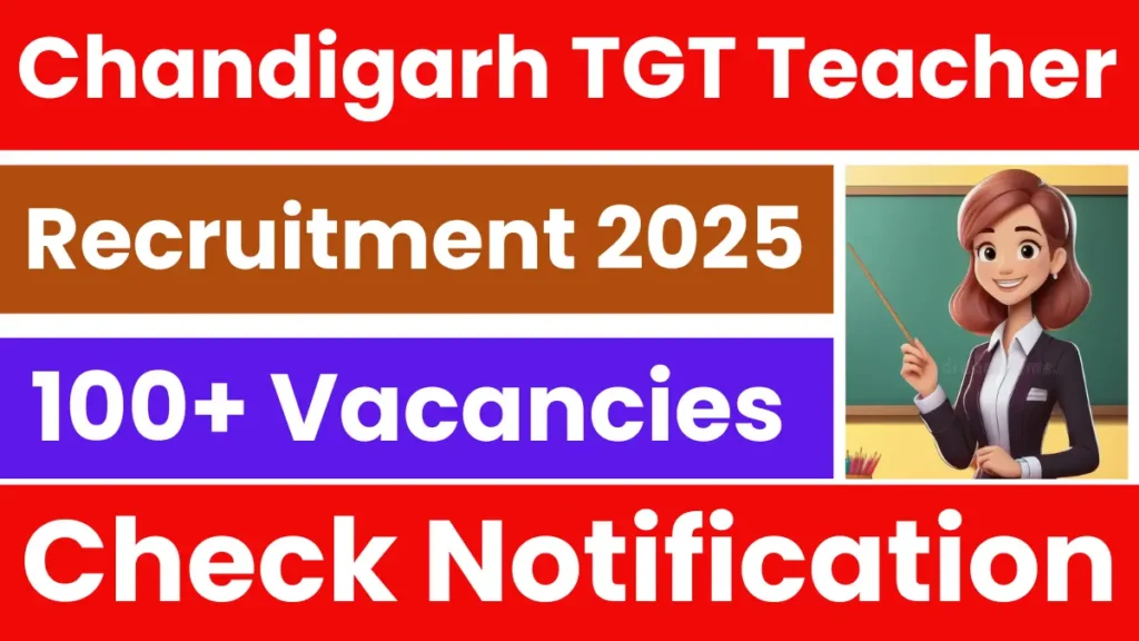 You are currently viewing SSA Chandigarh TGT Recruitment 2025: Apply for 104 Vacancies